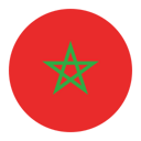 Morocco flag showing Doo availability in Rabat, Salé, Témara and Harhoura